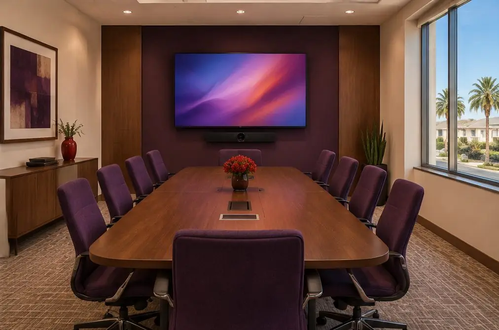TV mounted in a typical Anaheim Resort Area home — TV Mounting Works Anaheim